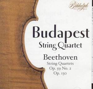 Beethoven Hungarian Quartet 80221-2 80222-2 [JW]: Classical CD